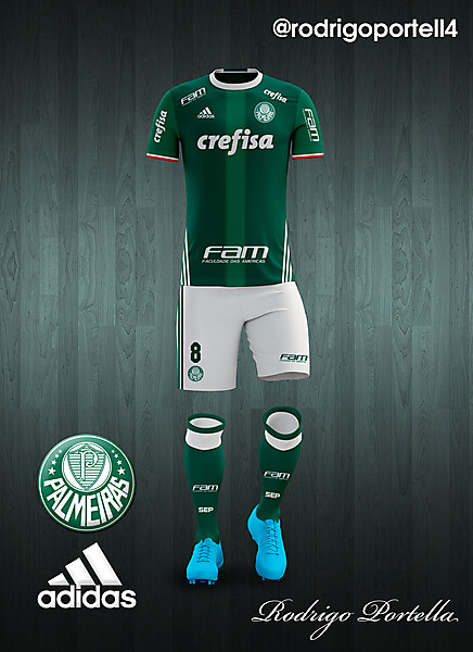 Palmeiras 2016 17 Home Kit