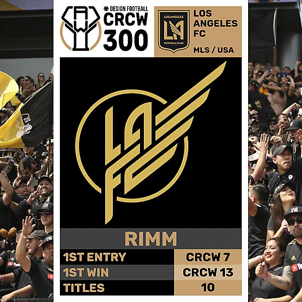 CRCW 300 SPECIAL EDITION - LOS ANGELES FC -  RIMM