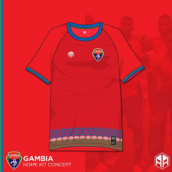 Gambia home kit concept