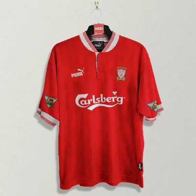 Puma Liverpool 1995-96 Home Jersey retroconcept