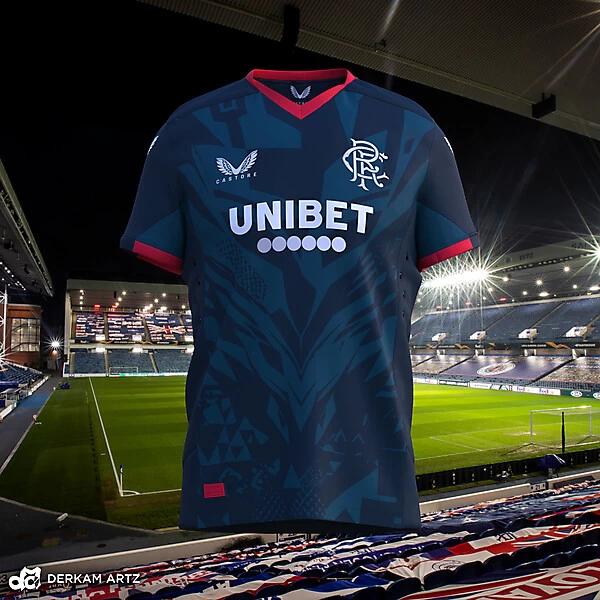 Rangers FC x Castore - Third Kit Concept