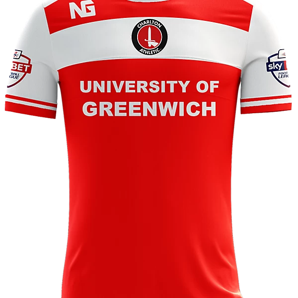 Charlton Athletic Home Jersey concept