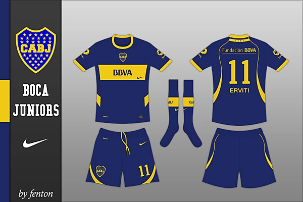 Boca Juniors Home Kit