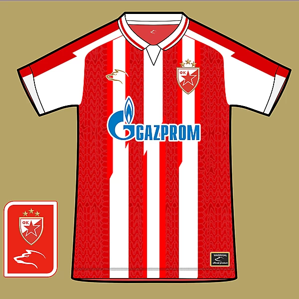 Crvena Zvezda - home shirt