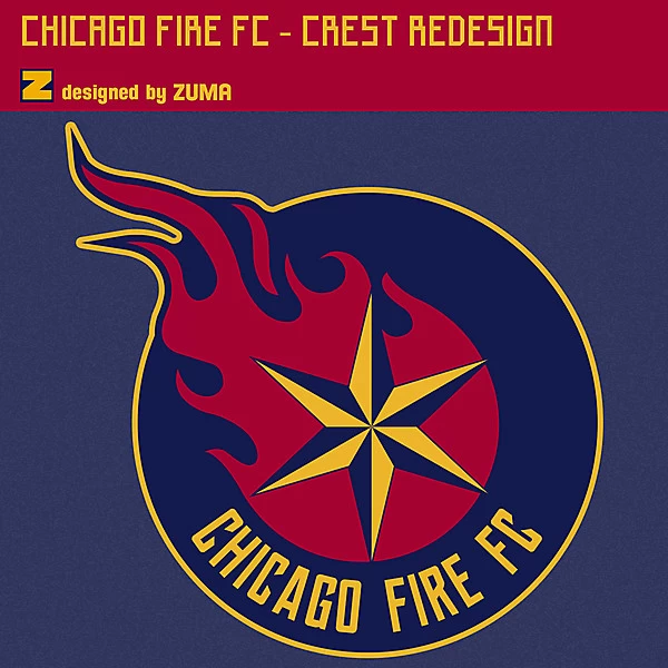Chicago Fire FC | Crest Redesign