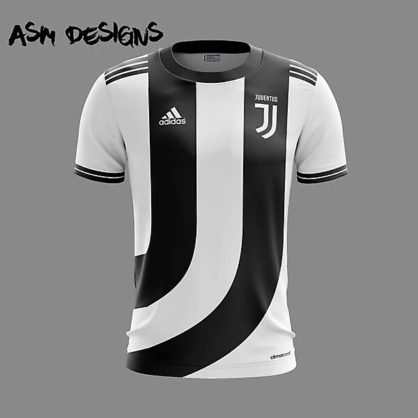 Juventus F.C. Adidas 2018 Home Kit