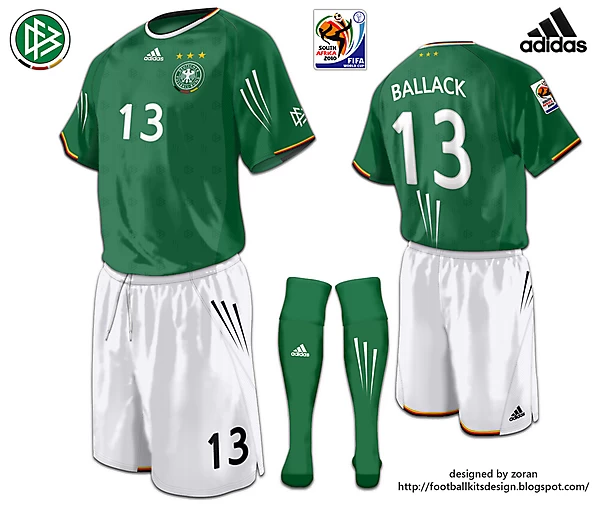 Germany World Cup 2010 fantasy away