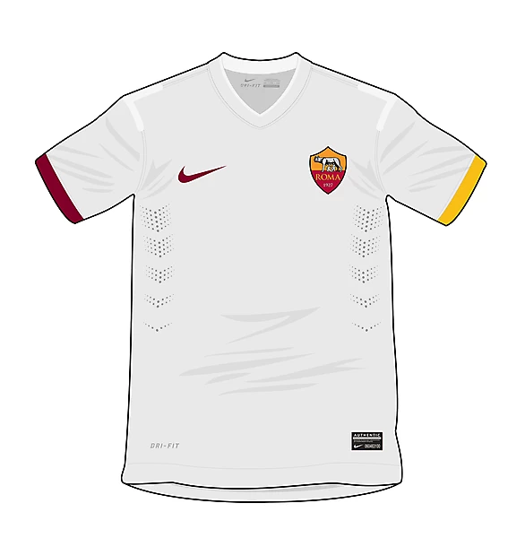 AS Roma Nike concept - Away shirt