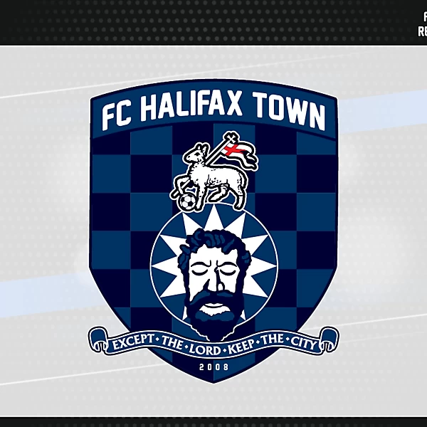 FC Halifax Town Crest Version 1