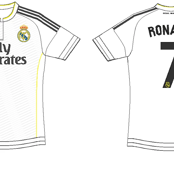 Real Madrid home kit 2015-2016