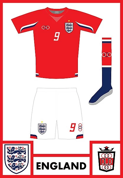 England 2nd kit