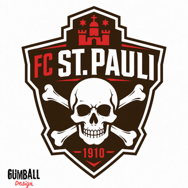 Fc ST Pauli logo redesign rebrand