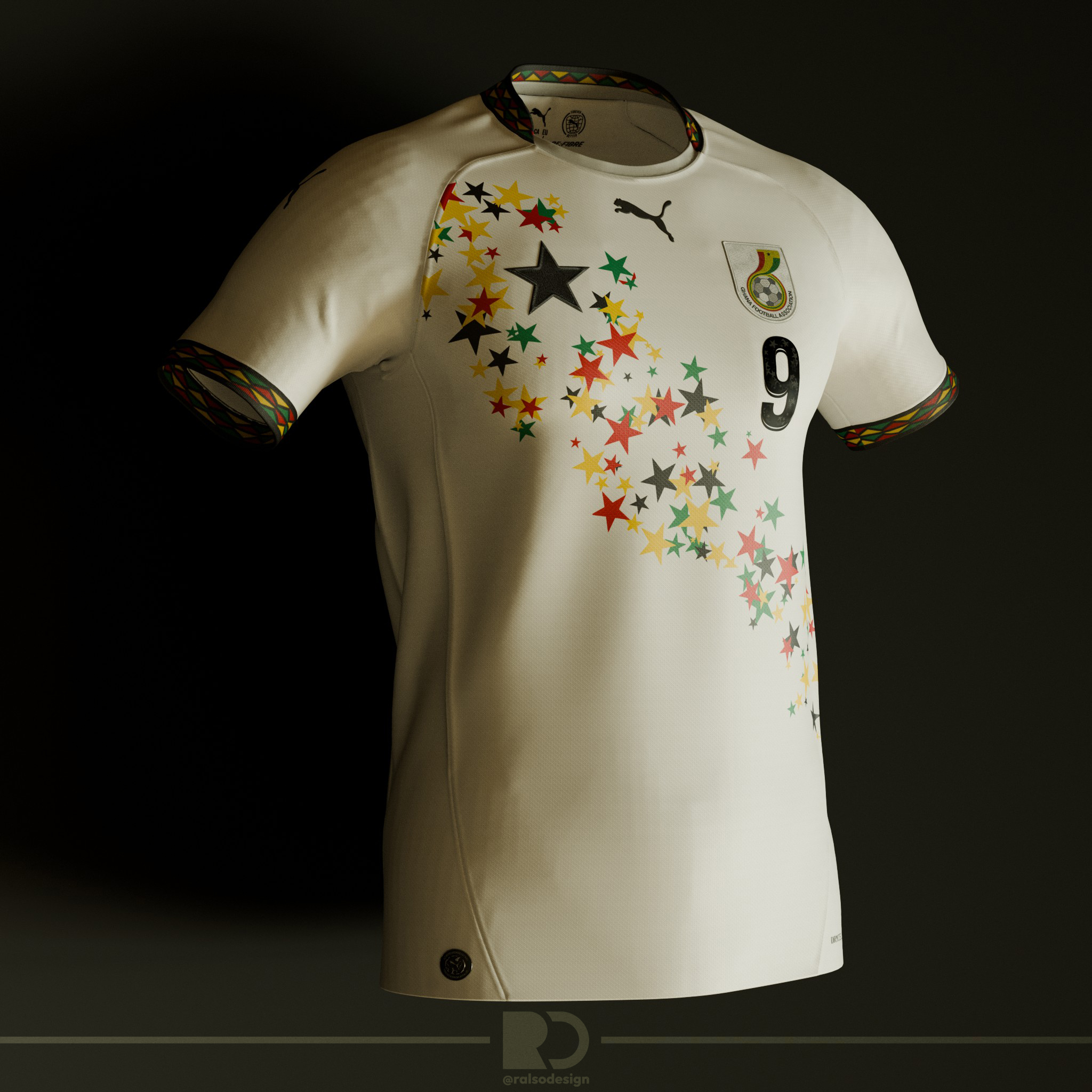 Ghana National Team // Home Shirt Concept