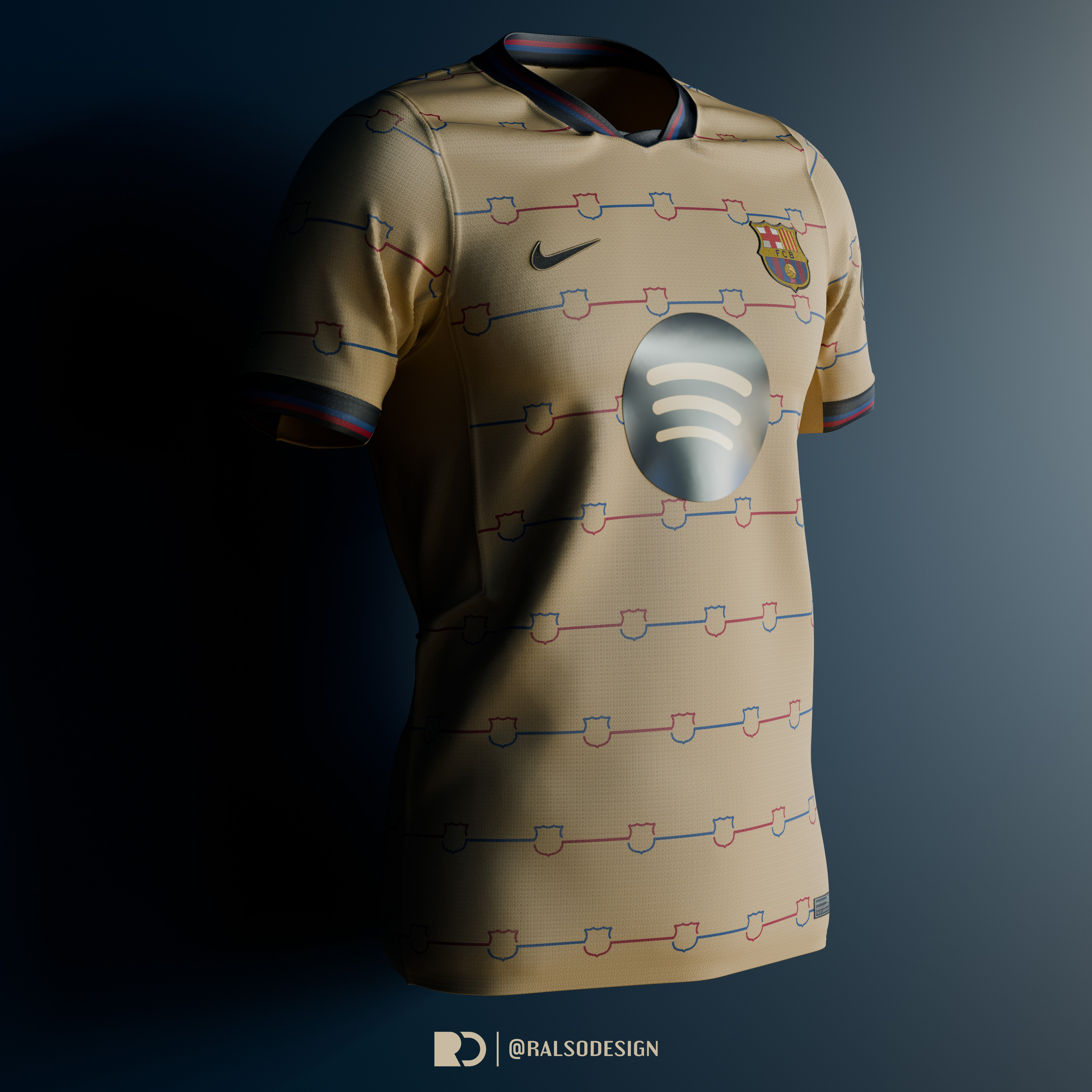 FC Barcelona // Away Shirt Concept