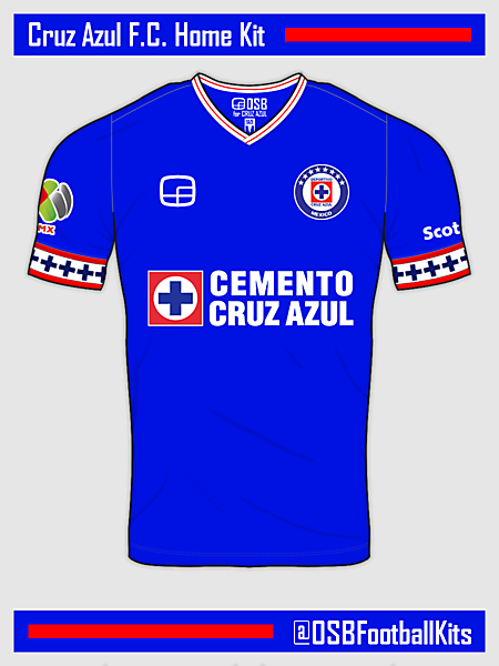 Cruz Azul Home Shirt