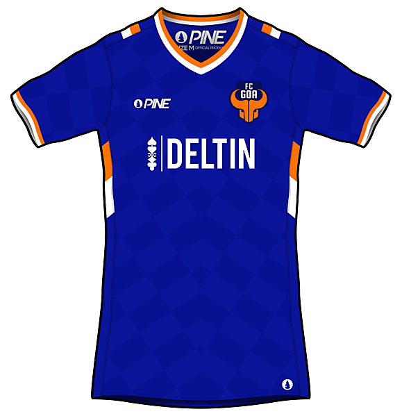 FC Goa Home Kit Design by Pine