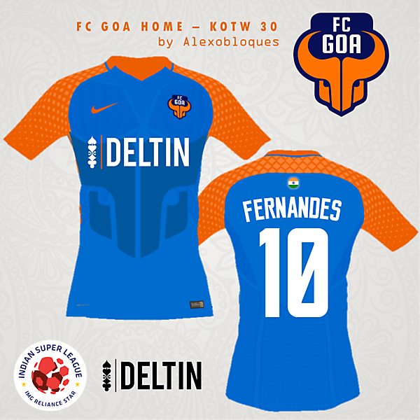 FC Goa Home - KOTW 30