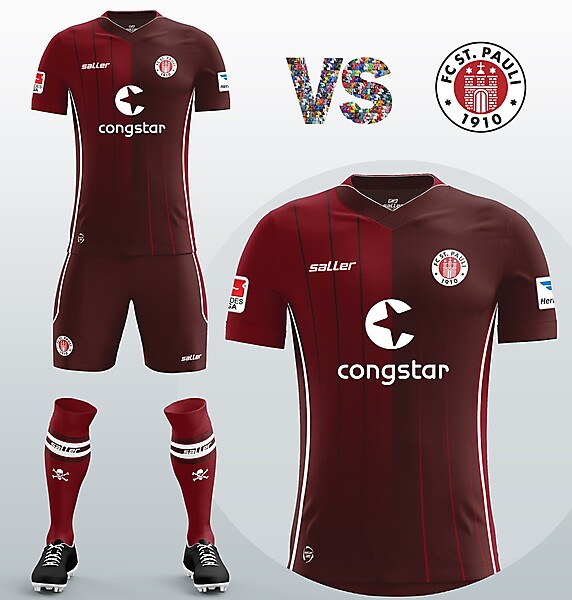 St Pauli Home kit