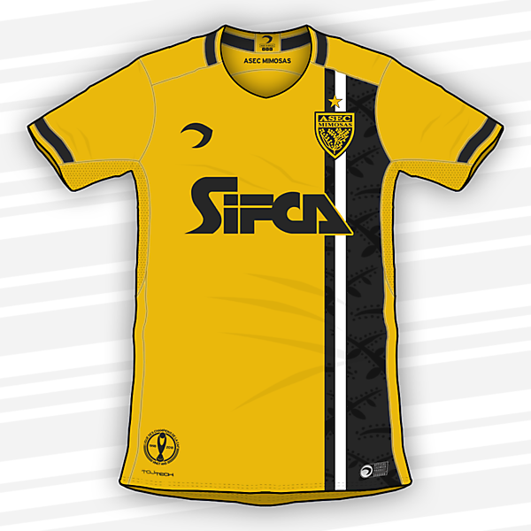 ASEC Mimosas | Home jersey