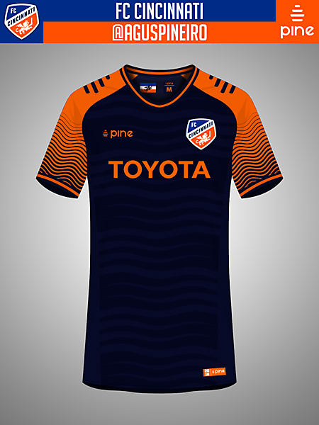 FC Cincinnati Home Kit by Pine
