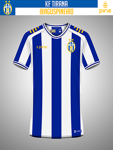 KF Tirana Home Kit by Pine