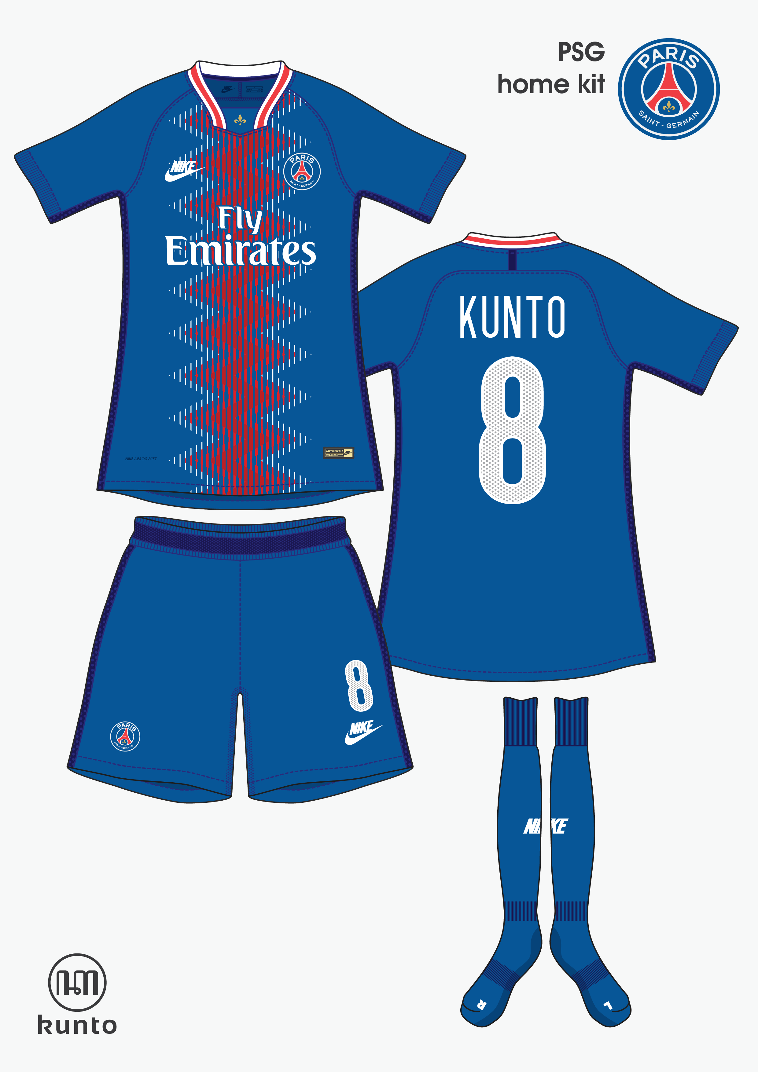 Paris Saint Germain @kunkuntoto