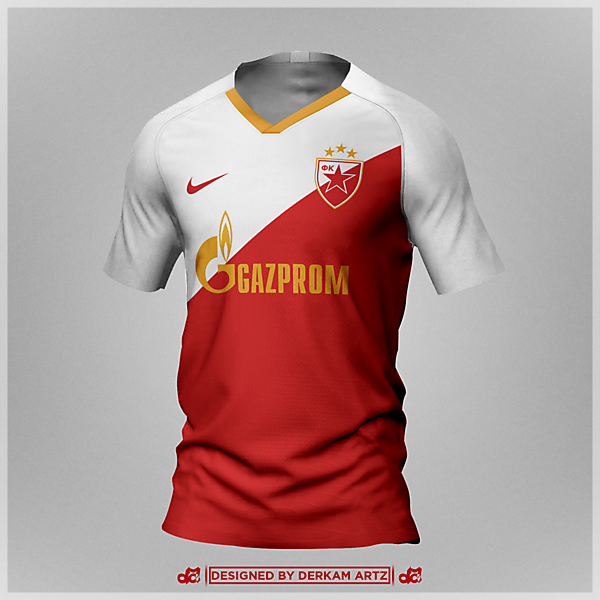 Crvena Zvezda - Home Kit (Red Star Belgrade)