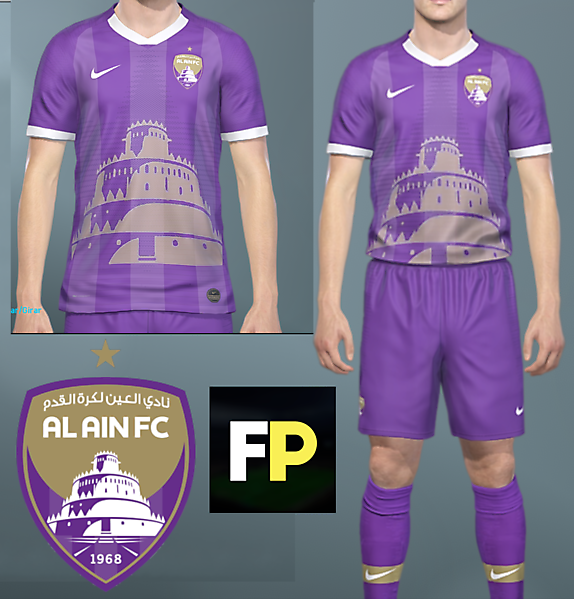 Al Ain Home kit by @feliplayzz