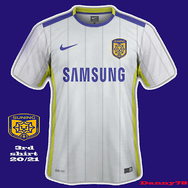 Jiangsu Suning FC 3rd Shirt 2020/2021
