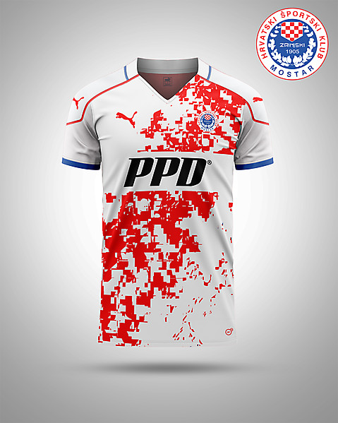 HSK Zrinjski Mostar Home Kit concept
