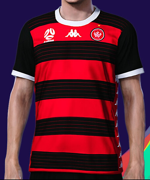 Western Sydney Wanderers Kappa home kit by @feliplayzz