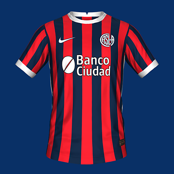 San Lorenzo home kit by @feliplayzz