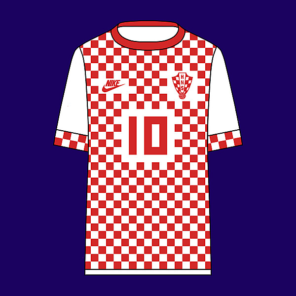Croatia - Nike - Home Kit