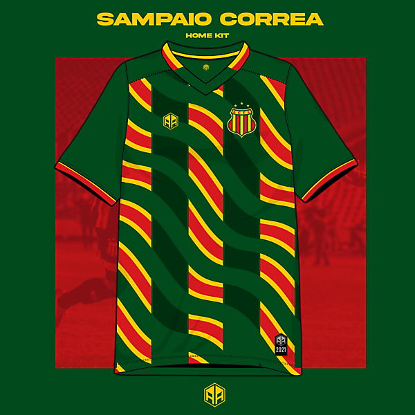 Sampaio Correa home kit concept