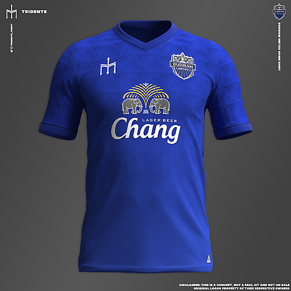 Buriram UTD X TRIDENTE | Home kit | KOTW