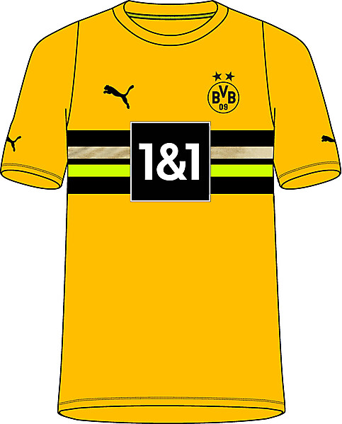 Borussia Dortmund 2023-24 Puma Home Shirt