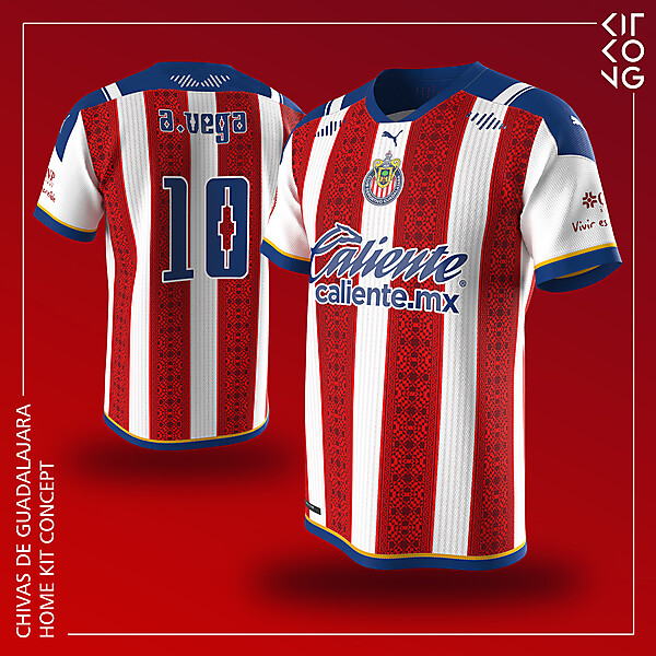 Chivas de Guadalajara | Home kit concept
