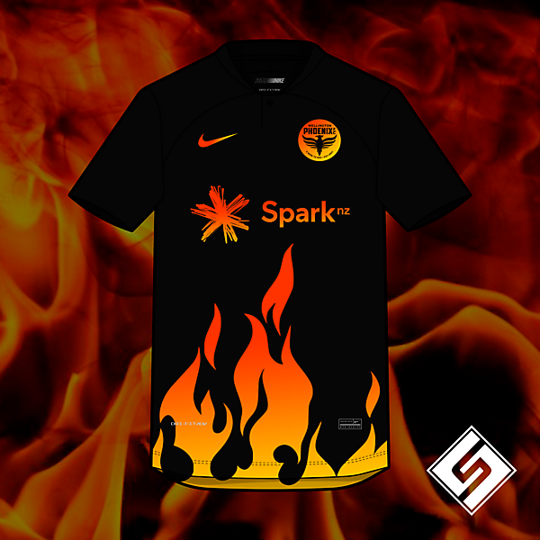 Wellington Phoenix x Nike "Firebird" Away Concept