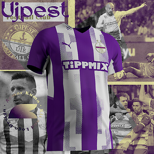 Ujpest FC Puma Home Kit
