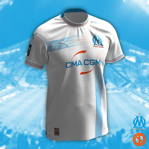 Olympique de Marseille | Home Kit Concept