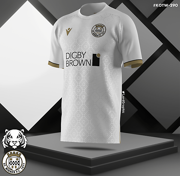 StMirren x Macron | Away concept jersey design