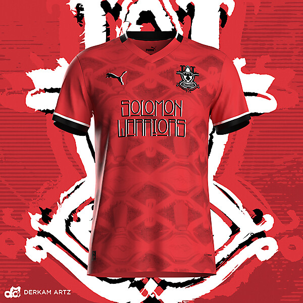 Solomon Warriors FC x Puma - Home Kit Concept