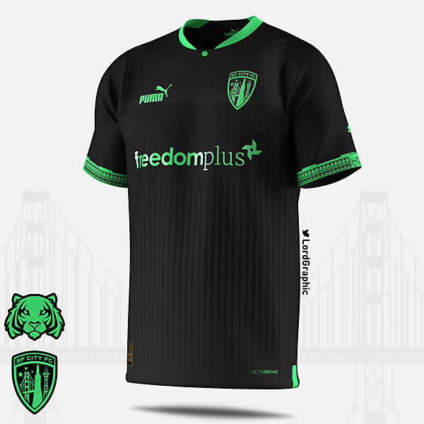 SanFranciscoCityFC x Puma | Third concept jersey design