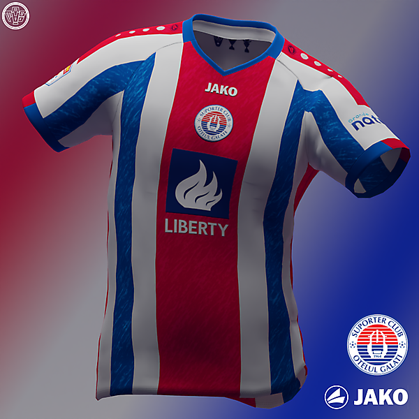 Otelul Galati × JAKO concept kit