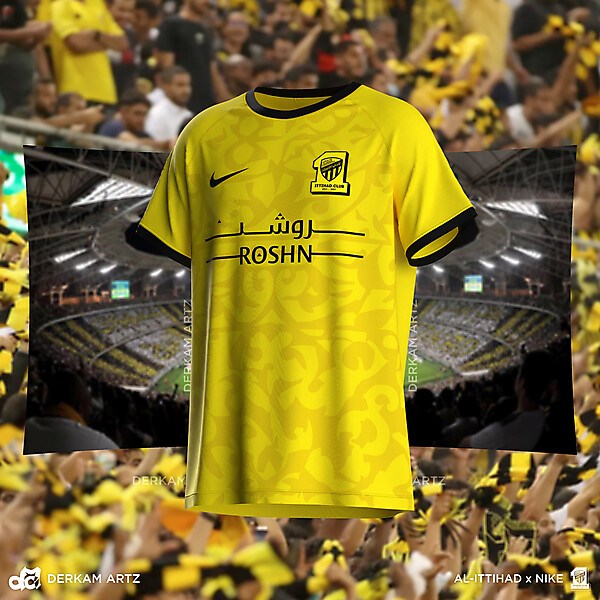Al-Ittihad x Nike - Away Kit Concept