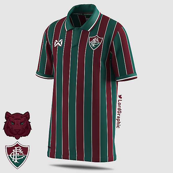Fluminense x Warrix | Home concept jersey design