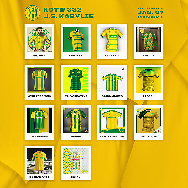 KOTW332 - VOTING - JS KABYLIE