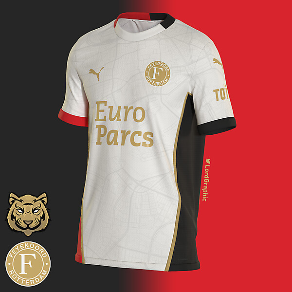 Feyenoord x Puma | Away concept jersey design