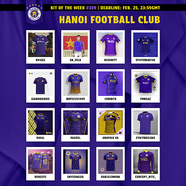 KOTW339 - VOTING - HANOI FC