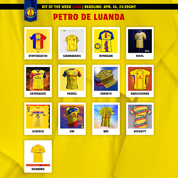 KOTW345 - VOTING - PETRO DE LUANDA